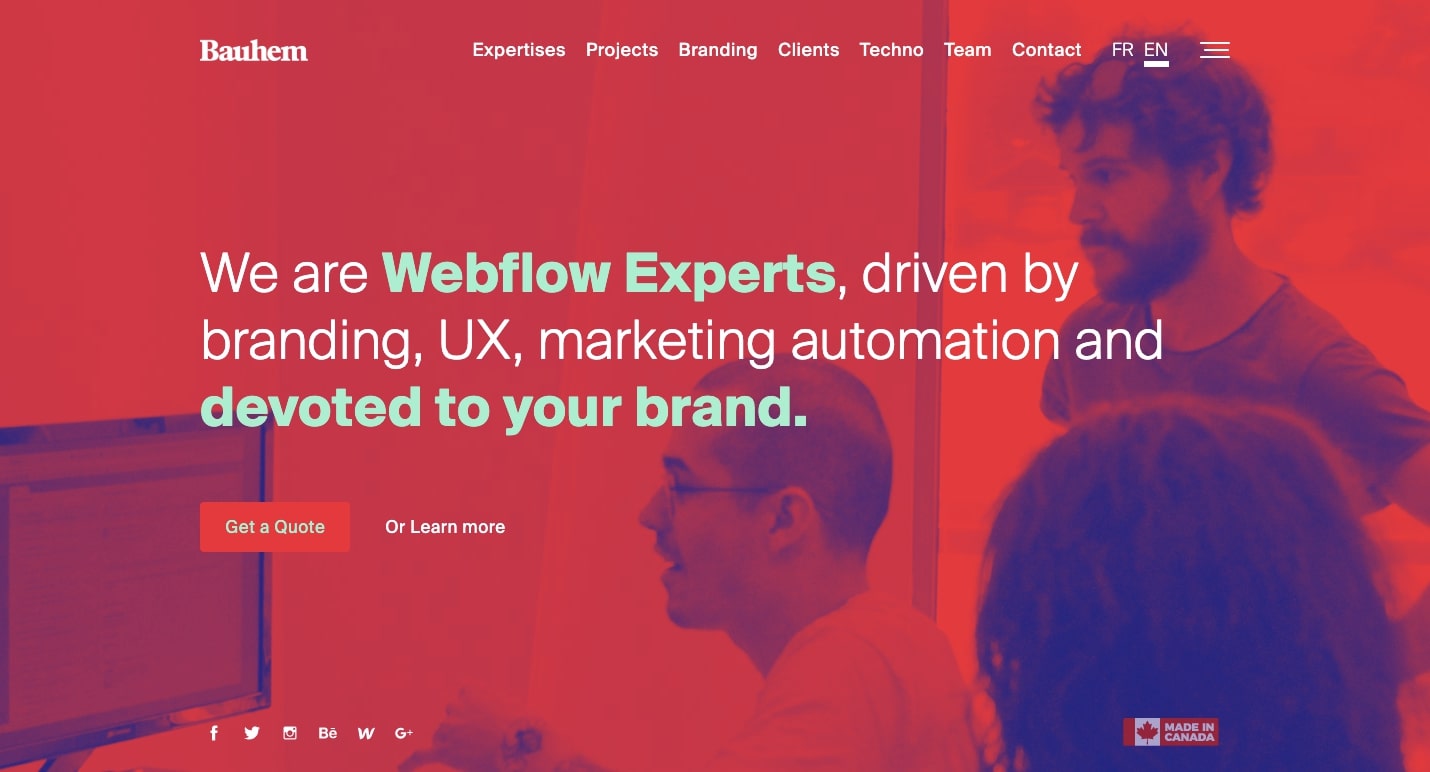 Website design flow